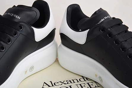 DailyWear 9171 ALEXANDER MCQUEEN SOLE SNEAKERS -462214-WHGP7-9374 BLACK AND WHITE 2121