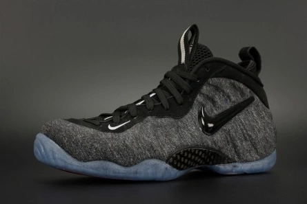 NIKE AIR FOAMPOSITE PRO "TECH FLEECE" dark grey mens 624041-007 Unique 1528