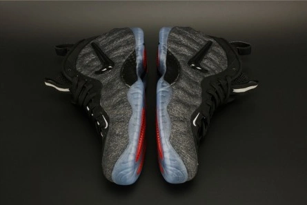 NIKE AIR FOAMPOSITE PRO "TECH FLEECE" dark grey mens 624041-007 Unique 1528
