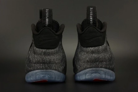 NIKE AIR FOAMPOSITE PRO "TECH FLEECE" dark grey mens 624041-007 Unique 1528