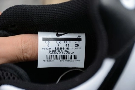 SmartChoice NIKE AIR FORCE 1 LOW RETURNS white  black 820266-101 1216