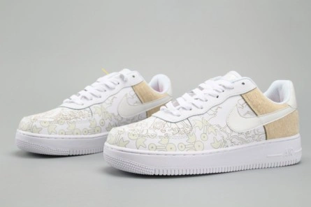 NIKE AIR FORCE 1’07 LV8 SUEDE WHITE A09281-100 Popular 1256