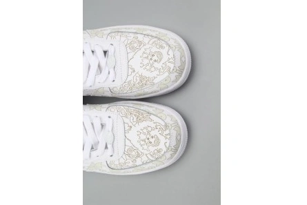 NIKE AIR FORCE 1’07 LV8 SUEDE WHITE A09281-100 Popular 1256