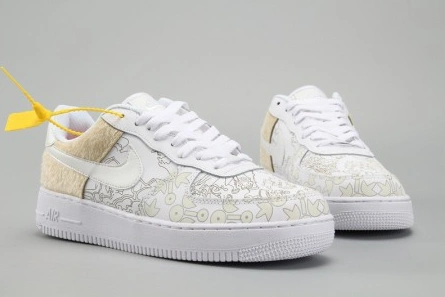 NIKE AIR FORCE 1’07 LV8 SUEDE WHITE A09281-100 Popular 1256