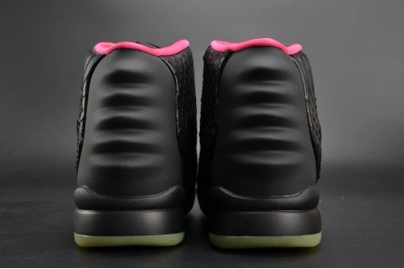 Soft NIKE AIR YEEZY 2 "SOLAR RED" black mens 508214-006 1594