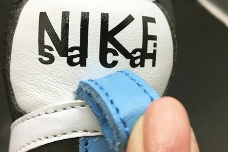 NIKE BLAZER HIGH SACAI WHITE BLACK LEGEND BLUE - BV0072-001 Stylish 1596