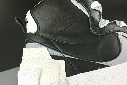 NIKE BLAZER HIGH SACAI WHITE-GREY - BV0072-002 Lightweight 1609