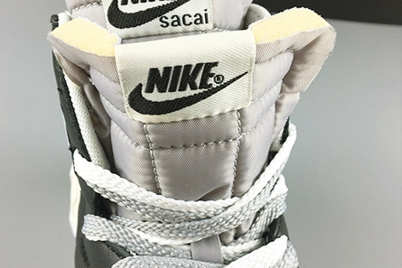 NIKE BLAZER HIGH SACAI WHITE-GREY - BV0072-002 Lightweight 1609