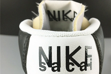 NIKE BLAZER HIGH SACAI WHITE-GREY - BV0072-002 Lightweight 1609