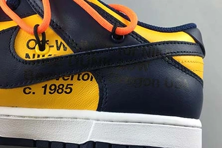 NIKE DUNK LOW OFF-WHITE MICHIGAN - CT0856-700 Compact 1945