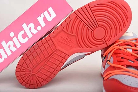AllSeason NIKE DUNK LOW OFF-WHITE UNIVERSITY RED - CT0856-600 1976