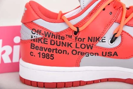 AllSeason NIKE DUNK LOW OFF-WHITE UNIVERSITY RED - CT0856-600 1976