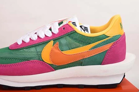 Comfortable NIKE LD WAFFLE SACAI pink  MULTI - BV0073-301 1219