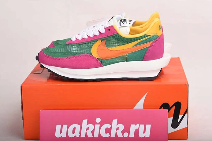 Comfortable NIKE LD WAFFLE SACAI pink  MULTI - BV0073-301 1219
