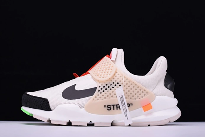 Affordable NIKE THE 10: OFF-WHITE X NIKE LA NIKE SOCK DART AA8696-101 1964