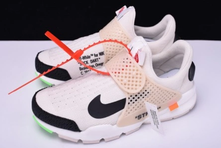 Affordable NIKE THE 10: OFF-WHITE X NIKE LA NIKE SOCK DART AA8696-101 1964