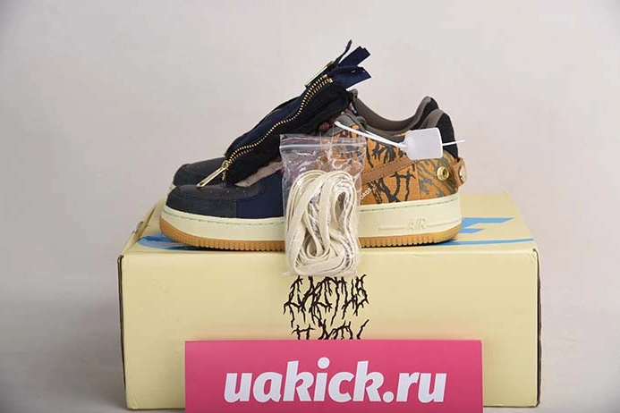 2831 AIR FORCE 1 LOW TRAVIS SCOTT CACTUS JACK - CN2405- BestValue 1254