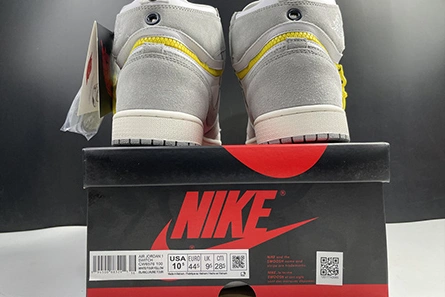 Flexible 5165 Air Jordan 1 High Switch Light Smoke CW6576- 197