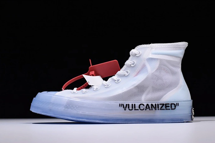 6072 OFF-WHITE x Converse Chuck Taylor All Star 1970s White AA3836- Sophisticated 1969