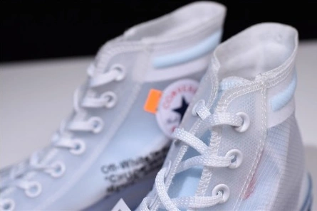 6072 OFF-WHITE x Converse Chuck Taylor All Star 1970s White AA3836- Sophisticated 1969