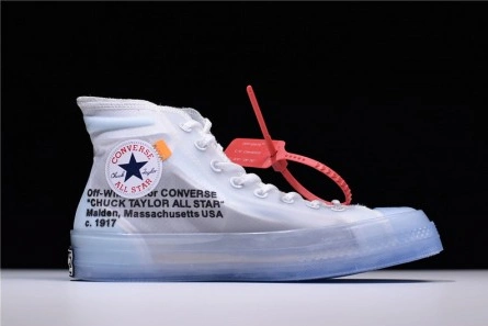6072 OFF-WHITE x Converse Chuck Taylor All Star 1970s White AA3836- Sophisticated 1969