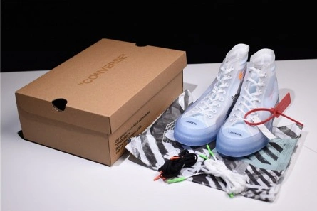 6072 OFF-WHITE x Converse Chuck Taylor All Star 1970s White AA3836- Sophisticated 1969