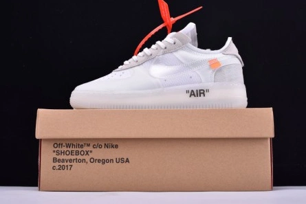 8360 NIKE AIR FORCE 1 LOW OFF-WHITE All White AO4606- Lightweight 1273