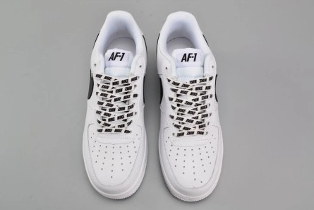 Nike  Air Force 1 '07 LV8 NBA Sz 18 White   Black Athletic Shoes 823511-103 Unique 1203