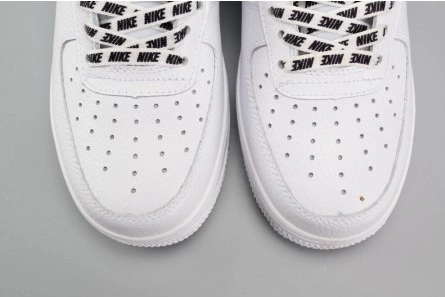 Nike  Air Force 1 '07 LV8 NBA Sz 18 White   Black Athletic Shoes 823511-103 Unique 1203