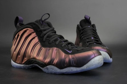 Nike Air Foamposite One "Eggplant"  Black  varsity purple mens 314996-008 EasyMatch 1545