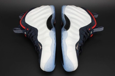 Nike Air Foamposite One "Olympic" University Red  white  mens 575420-400 Flexible 1548