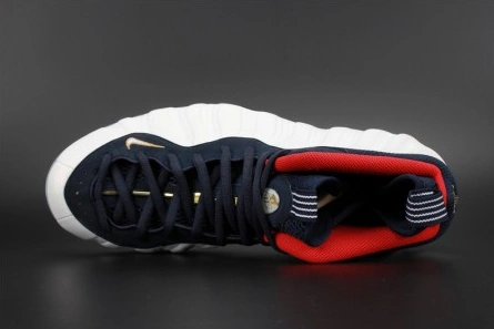 Nike Air Foamposite One "Olympic" University Red  white  mens 575420-400 Flexible 1548