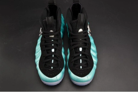Nike Air Foamposite Pro "Island Green" Metallic Platinum mens 624041-303 Durable 1565