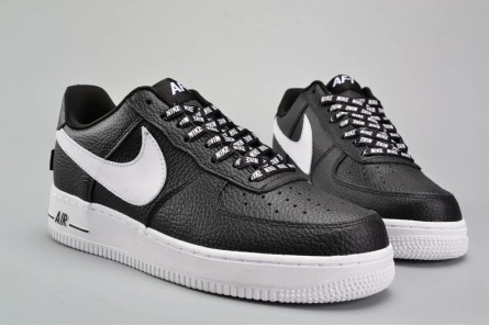 Nike Air Force 1 '07 LV8 823511-007 NBA Pack Black White  Shoes 823511-007 GoAnywhere 1197