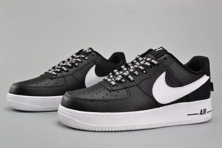 Nike Air Force 1 '07 LV8 823511-007 NBA Pack Black White  Shoes 823511-007 GoAnywhere 1197