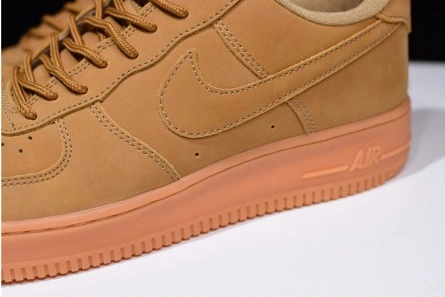 Versatile Nike Air Force 1 '07 WB Flax Flax-Gum Wheat  Basketball Shoes AA4061-200 1261