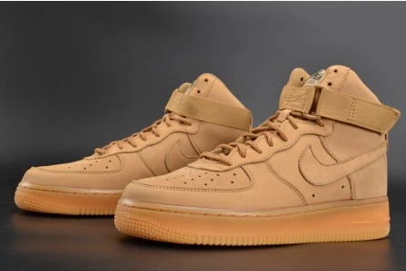 Nike Air Force 1 High '07 LV8 WB Wheat Flax  Basketball Shoes 882096-200 Vibrant 1258