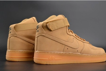 Nike Air Force 1 High '07 LV8 WB Wheat Flax  Basketball Shoes 882096-200 Vibrant 1258