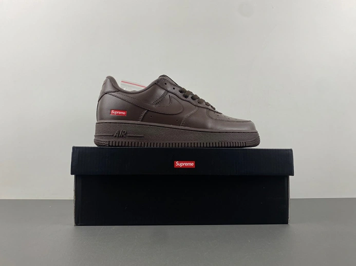 Nike Air Force 1 Low Supreme Baroque Brown CU9225-200 EasyMatch 1172