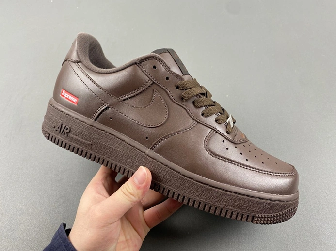 Nike Air Force 1 Low Supreme Baroque Brown CU9225-200 EasyMatch 1172