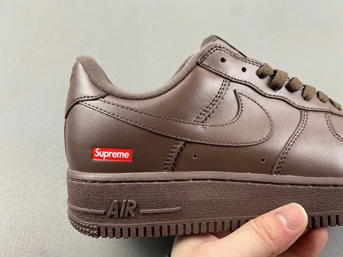 Nike Air Force 1 Low Supreme Baroque Brown CU9225-200 EasyMatch 1172