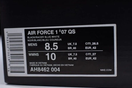 Nike Air Force 1 Racing All-Star AH8462-004 Classic 1249