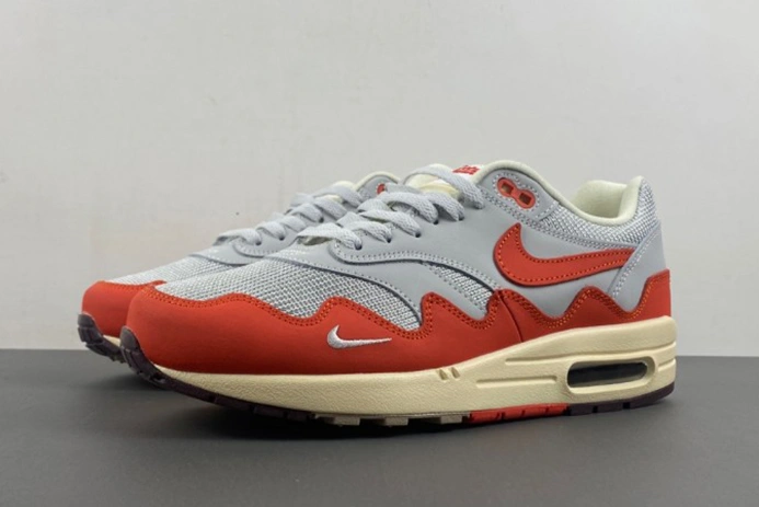 Nike Air Max 1 Patta Waves Monarch (with Bracelet) DH1348-001 Durable 1300