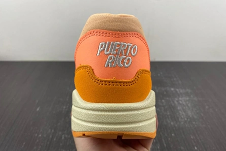 Nike Air Max 1 Puerto Rico Orange Frost  FD6955-800 Stylish 1296