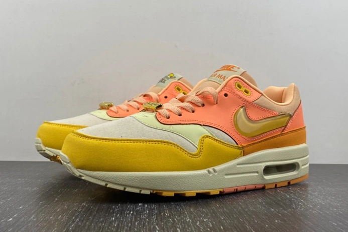 Nike Air Max 1 Puerto Rico Orange Frost  FD6955-800 Stylish 1296