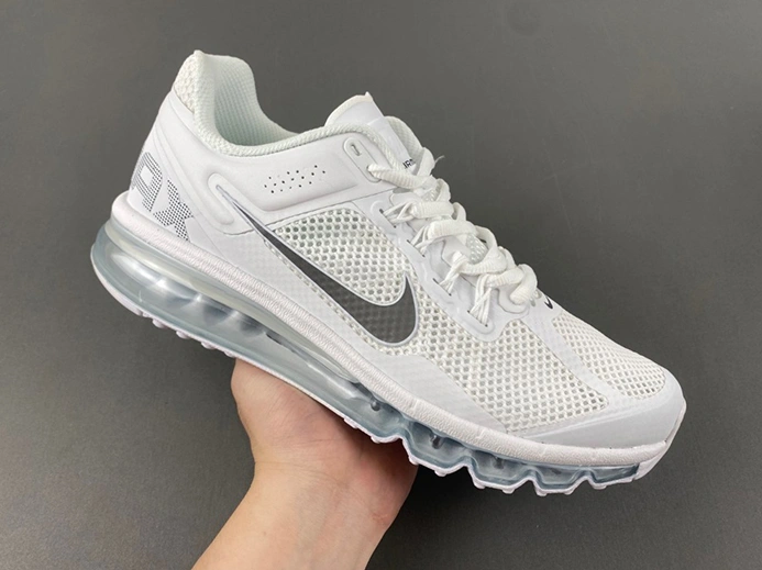 Unique Nike Air Max 2013 White Metallic Slver HF4884-100 1588