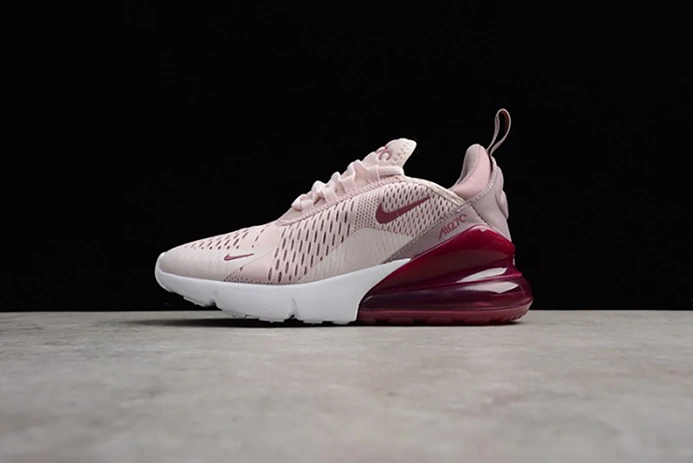 Nike Air Max 270 Barely Rose Pink White Women AH6789-601 Popular 1452