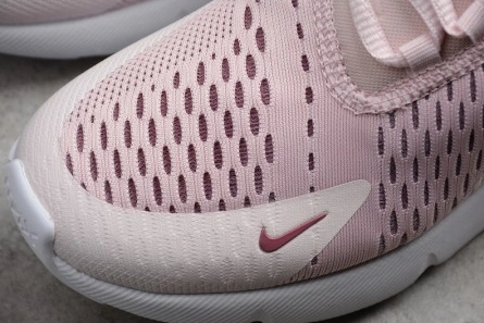 Nike Air Max 270 Barely Rose Pink White Women AH6789-601 Popular 1452