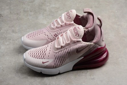 Nike Air Max 270 Barely Rose Pink White Women AH6789-601 Popular 1452