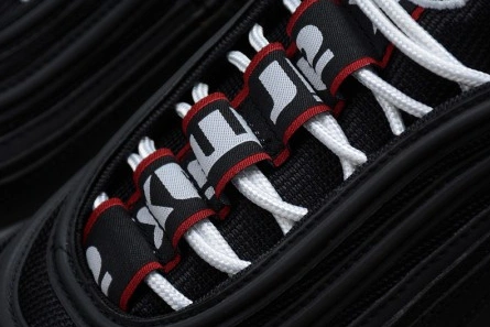 Nike Air Max 97 Black White 312834-008 Elegant 1414